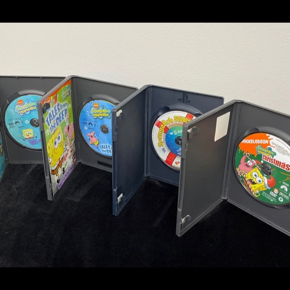 SpongeBob Squarepants DVD’s (Lot of 4) - Picture 3 of 3